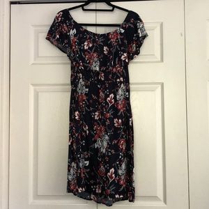 Off The Shoulder Floral Dress